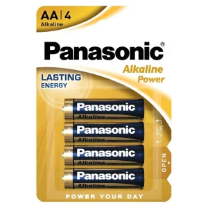 Pilha Alcalina AA 1.5v Blister 4 Panasonic