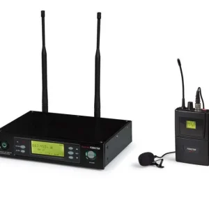 Microfone Sem Fios Portátil Uhf