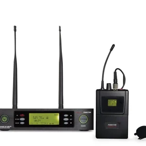 Microfone Sem Fios Portátil Uhf