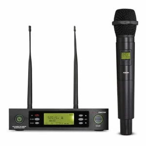 Central Microfone Dinamico S/ Fios Uhf - Fonestar