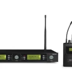 Microfone Sem Fios Duplo Uhf