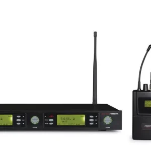 Microfone Sem Fios Duplo Uhf