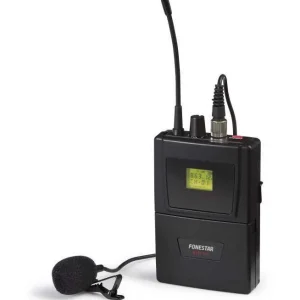 Microfone Sem Fios Portátil Uhf
