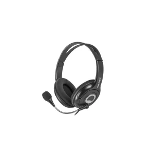 Auscultadores Bear 2 C/ Fios Preto - Natec