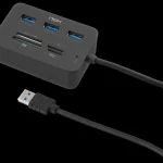 Hub Usb Nox Lite Reader One Preto