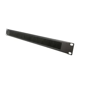 Logilink 19" Prensa-Cabos 1u com Escova, Schw.