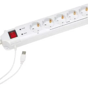 Gembird Pcw-Ms2g Estabilizador de Corrente Branco.