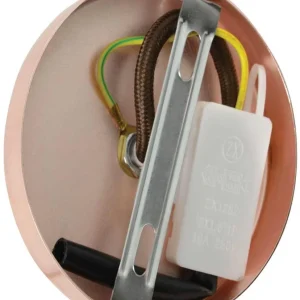 Candeeiro Pendente E27 Vintage Cobre Antigo