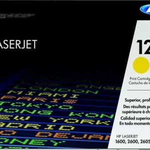 Hp 124a Laser Cartridge 2000páginas Amarelo