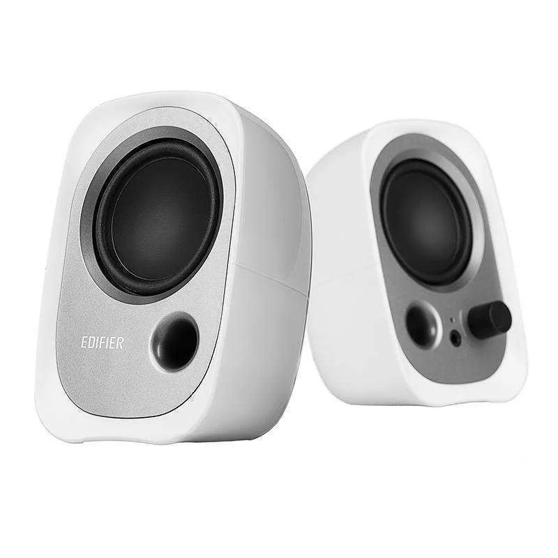 Edifier R12u Prateado, Branco com Fios 4 W