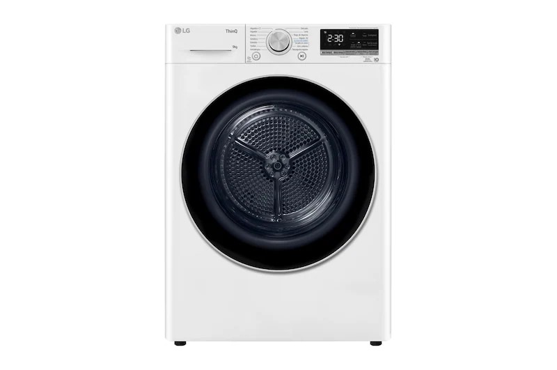 Secadora Lg Rh90v9av3n 9k B/Calor A+++