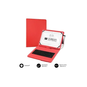 Capa para Tablet e Teclado Subblim Keytab Pro 10.1