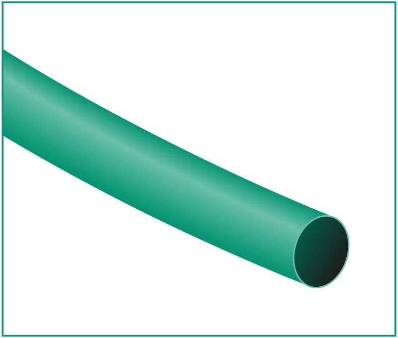 Manga Termo Retratil Verde 25.4mm 125º 1.2m