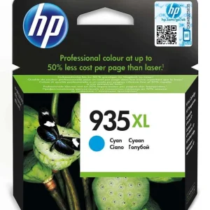 Hp Tinteiro Original 935xl Ciano de Elevado Rendi.