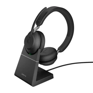 Jabra Evolve2 65, Uc Stereo Auscultadores Sem Fio.