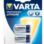 Varta 2x Cr123a Bateria Descartável Lítio
