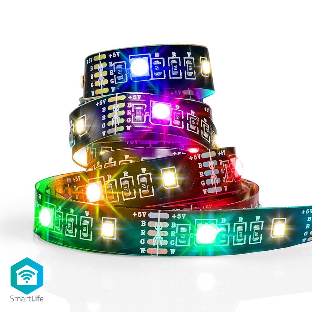 BTLS20RGBW FITA 120 LEDS C/ USB 5050 RGBW 5V 2M IP20 BLUETOOTH