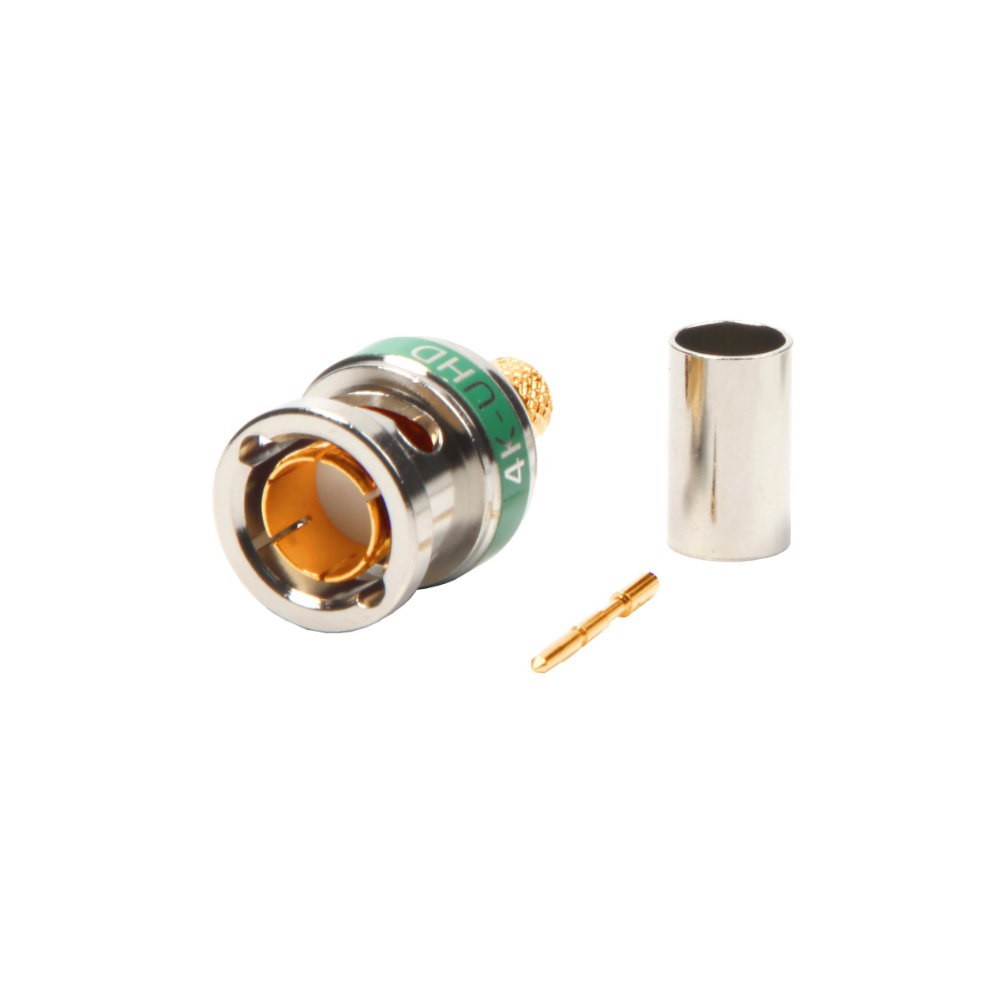 Ficha BNC 75 Ohm 4K-UHD