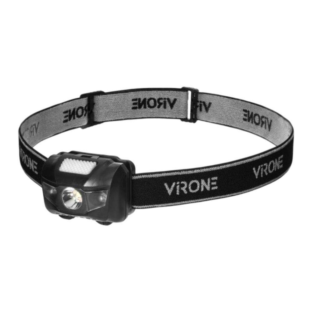 Lanterna De Cabeça LED C/ 1 CREE 3W+ 2 LED´s Vermelho 70lm
