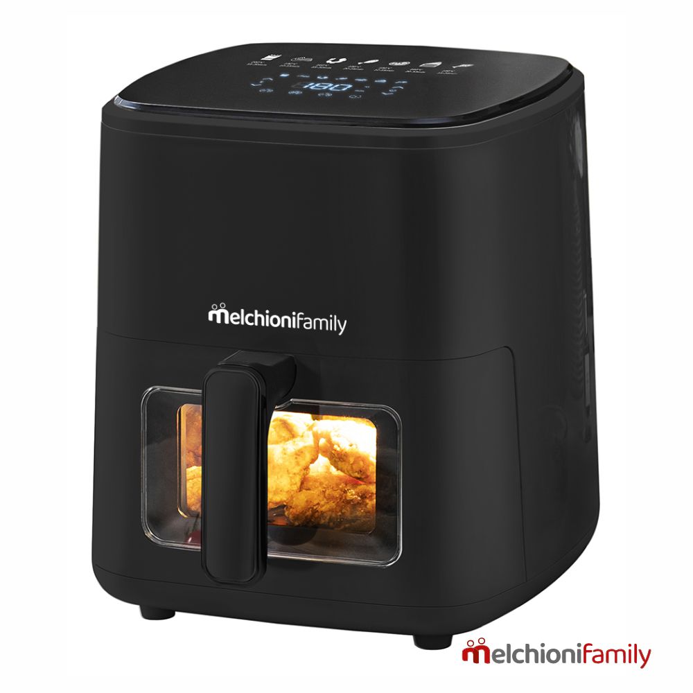Fritadeira S/ Óleo Digital C/ LCD 1500W 5L MelchioniFamily