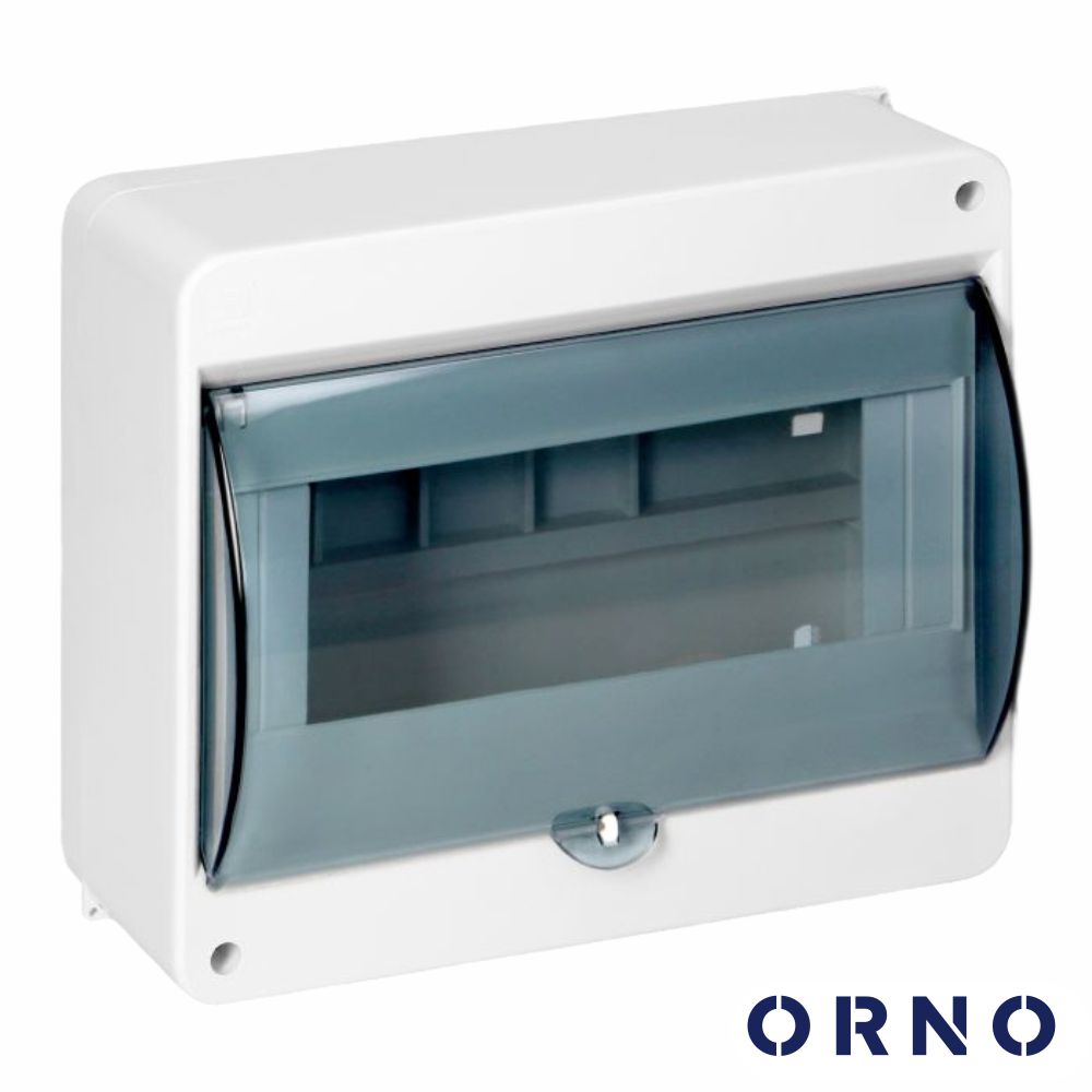 Caixa Distribuição Elétrica 8 Elementos C/conector N+PE IP40