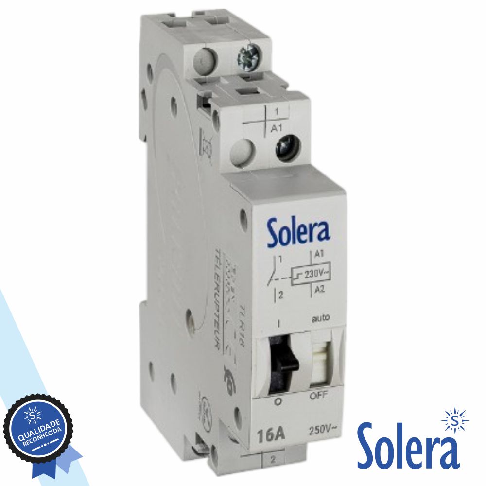 Relé Temporizador De Impulso 16A 250V Solera