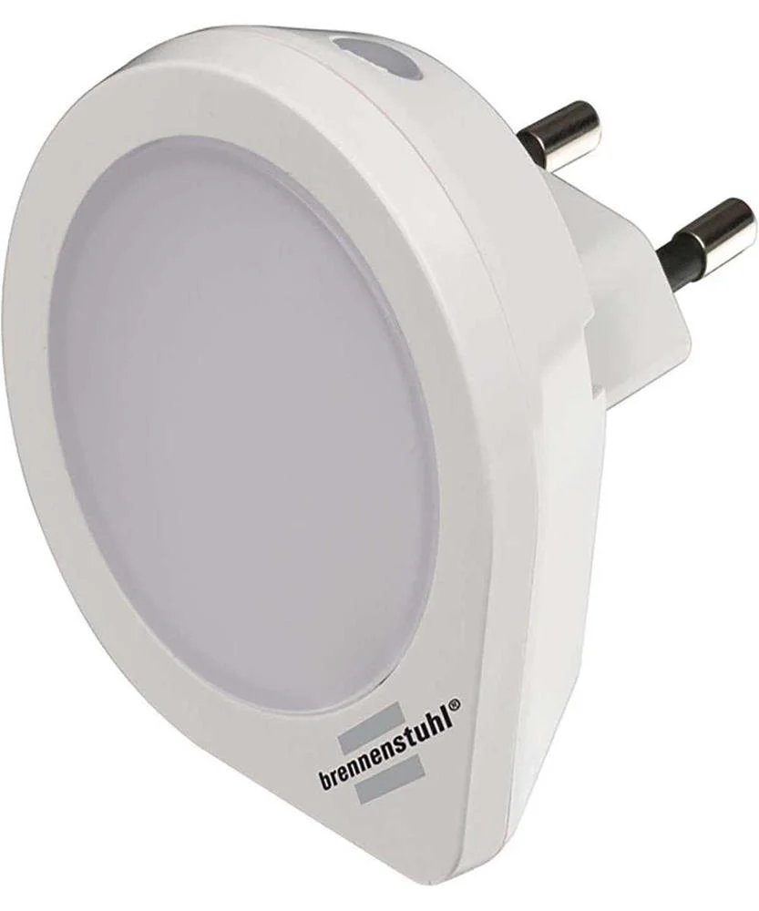 Luz Nocturna LED com Sensor Crepuscular / Tomada .