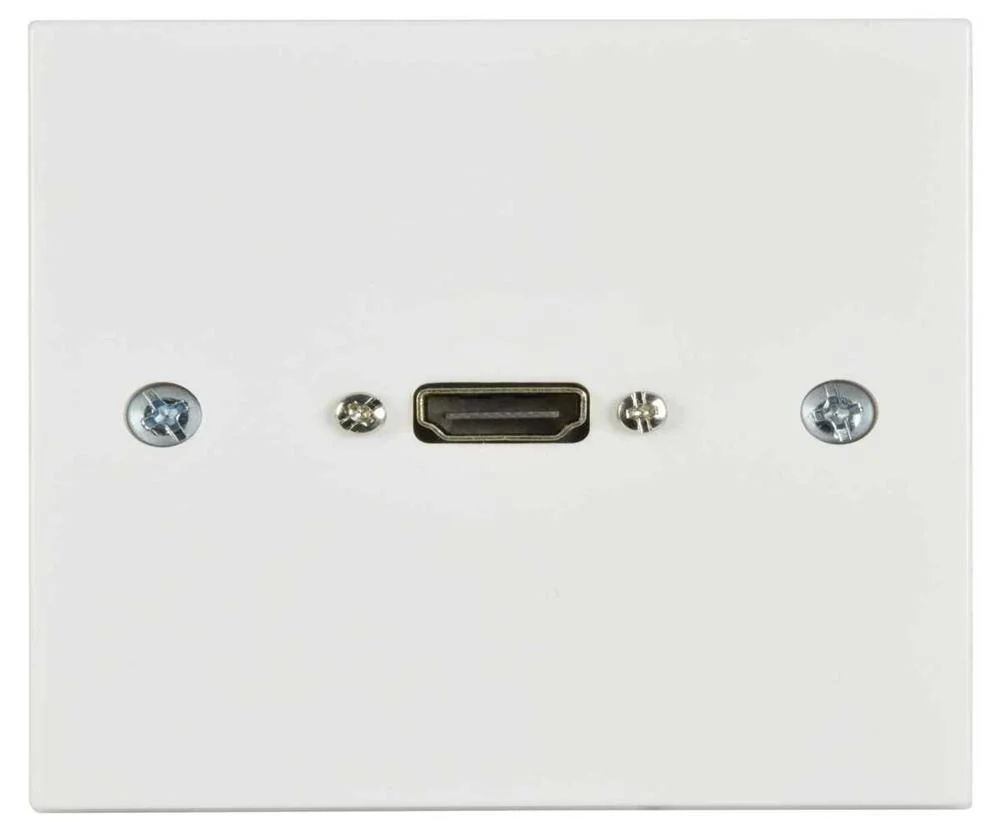 Placa de Parede Hdmi com Cauda Fêmea