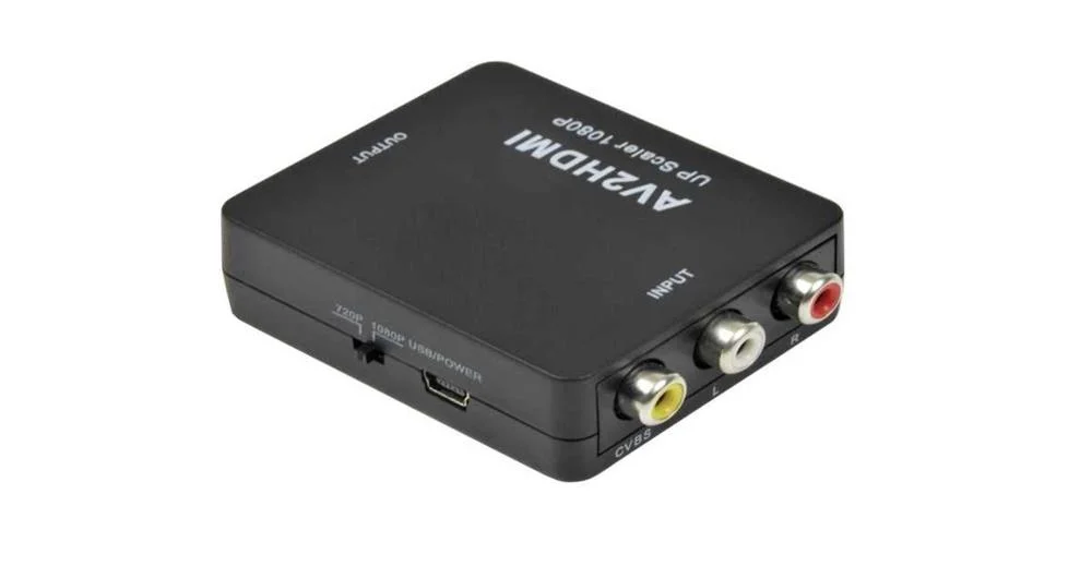 Conversor de Áudio Analógico Av:Link Rca - Hdmi