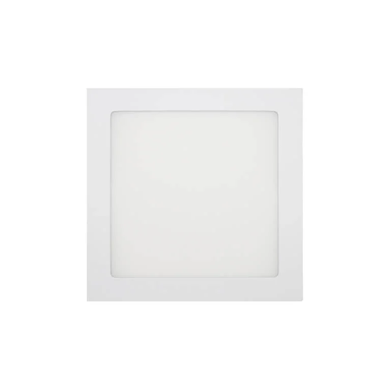 Painel LED 18w 3000k Quadrado Branco