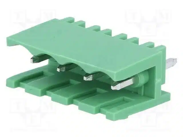 Bloco Terminal Separável, 5mm, Faixas: 4, Simples.
