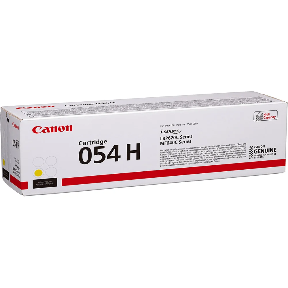 Cartucho de Toner Canon 054 Hy Amarelo