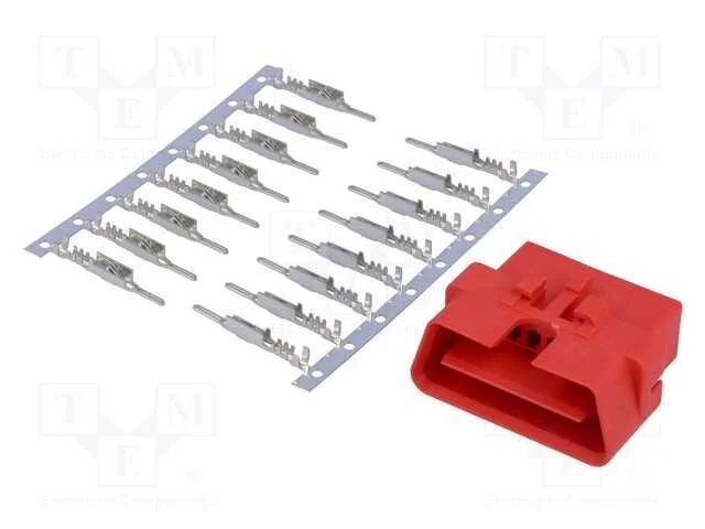 Carcaça de Ficha OBD 16 Pinos