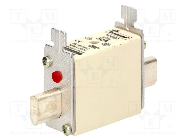 Fusível: Baixa Tensão, 50a, 500vac, 250vdc, Cerâm.