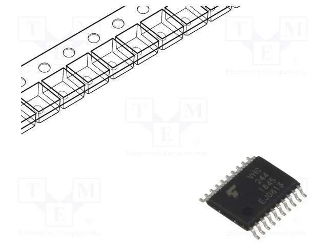 Ic: Digital, Amort.,Não Invertível,Controlador Da.