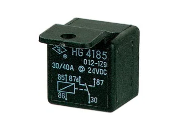 960/24 Relé p/ automovel 1 inversor 24vdc 30-40A 6.3mm