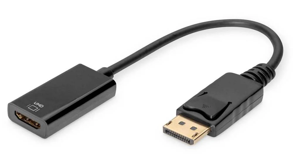 Adaptador de Cabo de Vídeo Displayport Fêmea - Ca.