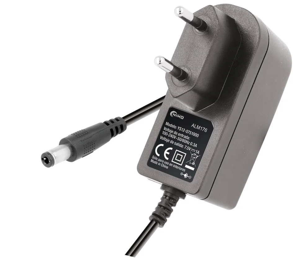 Alimentador Eletronico 7.5vdc /1.0a