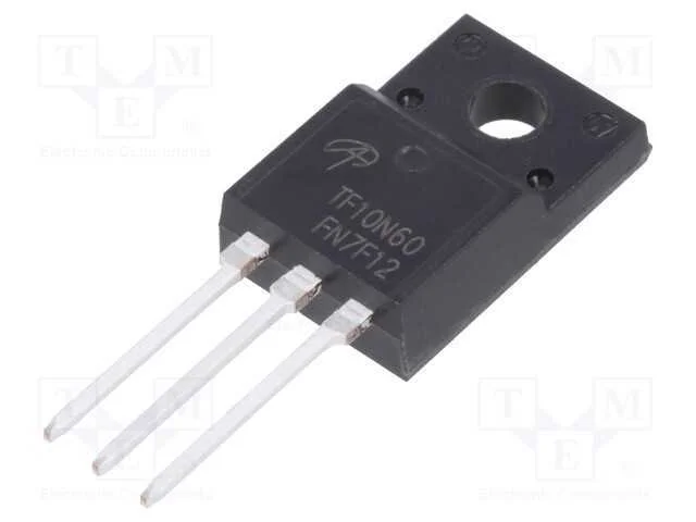Transístor: N-Mosfet, Unipolar, 600v, 6,4a, To220f