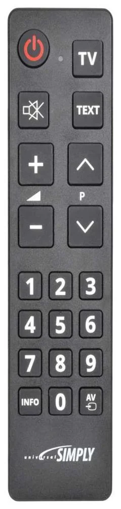 Controle Remoto de Tv Simples Universal