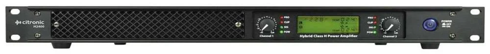 Amplificador Híbrido H2400 2x900w @ 4ohm