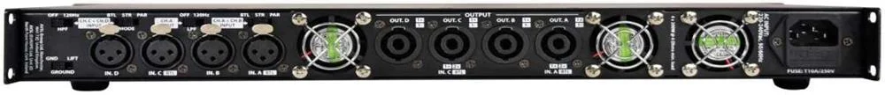 Amplificadores de Potência Quádruplos Series D
