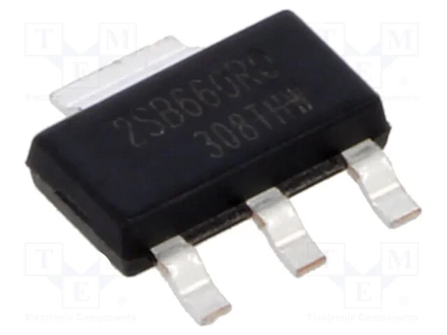 Transístor: Pnp, Bipolar, 60v, 3a, 5w, Sot223