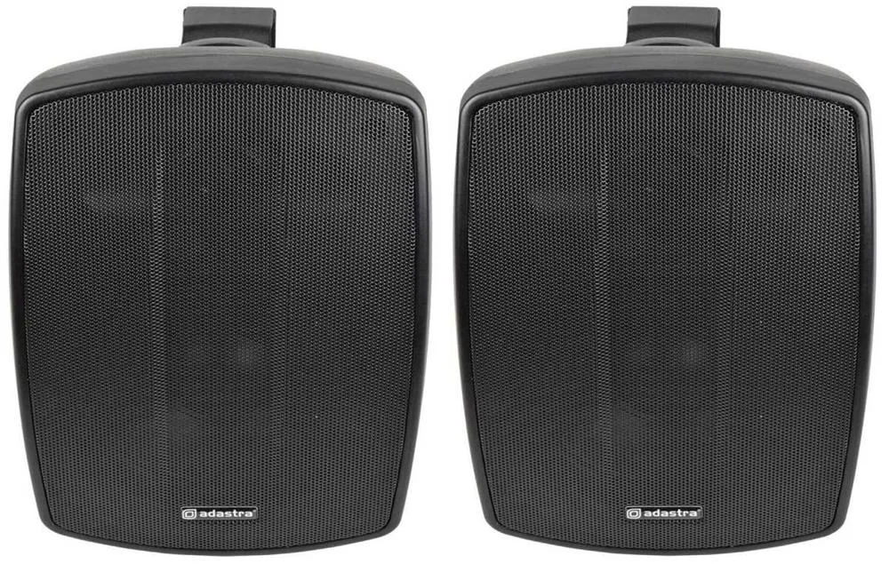Conjunto de 2 Colunas Ip44 5" 8 Ohms Preto