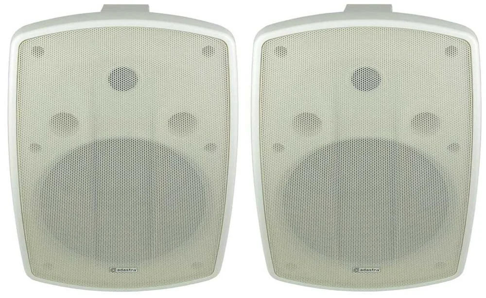 Conjunto de 2 Colunas Ip44 8" 8 Ohms Branca