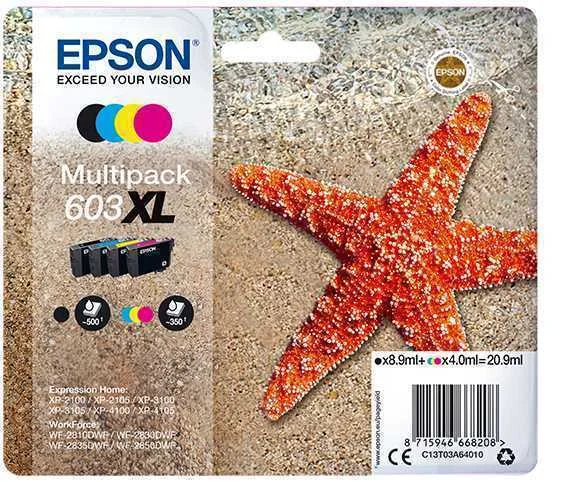 Tinteiro Epson Multipack 603xl 4 Cores Blister