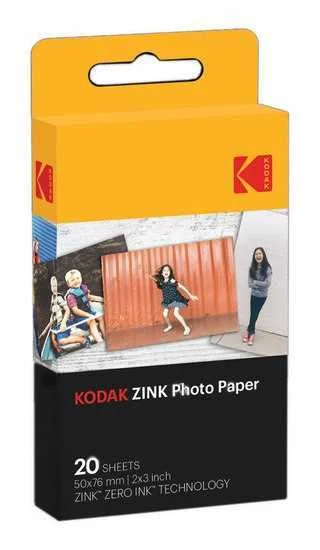 Kodak Zink Photo Paper Rolo Fotográfico Instantân.