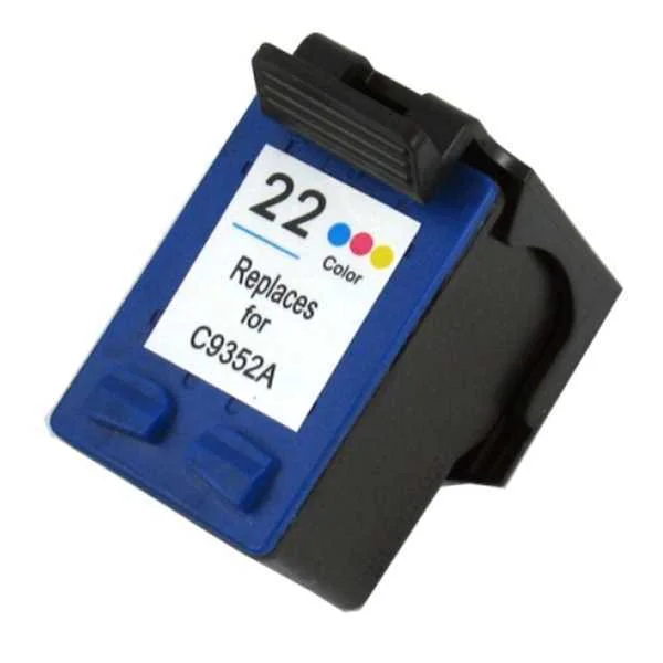 Tinteiro Hp Reciclado Nº 22 Xl Tricolor (C9352ce)