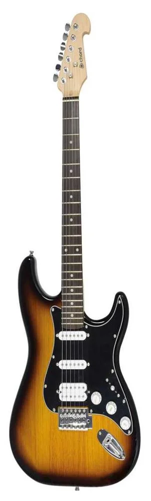 Guitarra Elétrica C/ Captador Hss Tabaco Brilhante