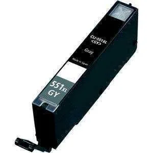 Tinteiro Canon Compatível Cli-551gy Xl - Cinza
